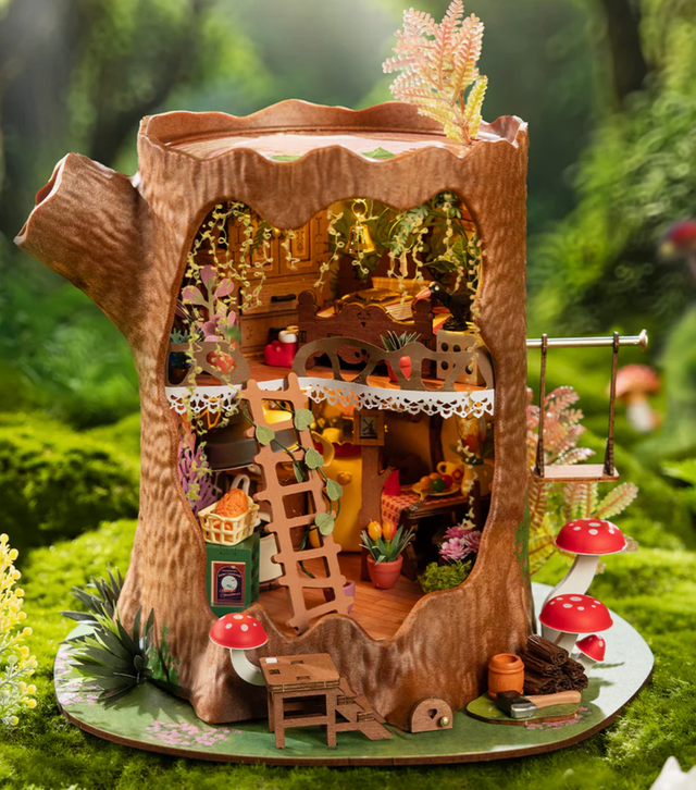 DIY Mini House Kit - Fairytale Tree House 