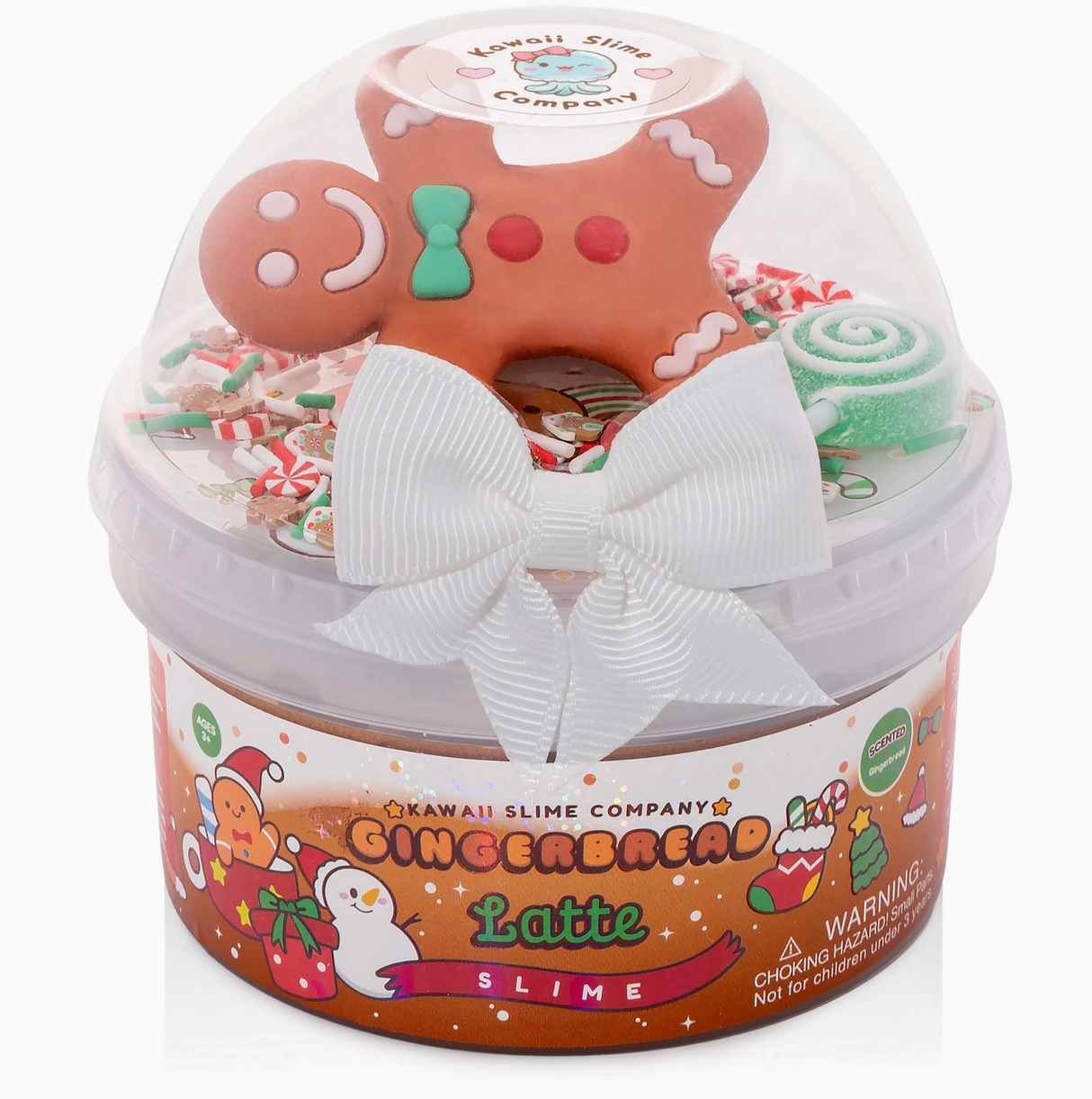 Gingerbread Latte Butter Slime