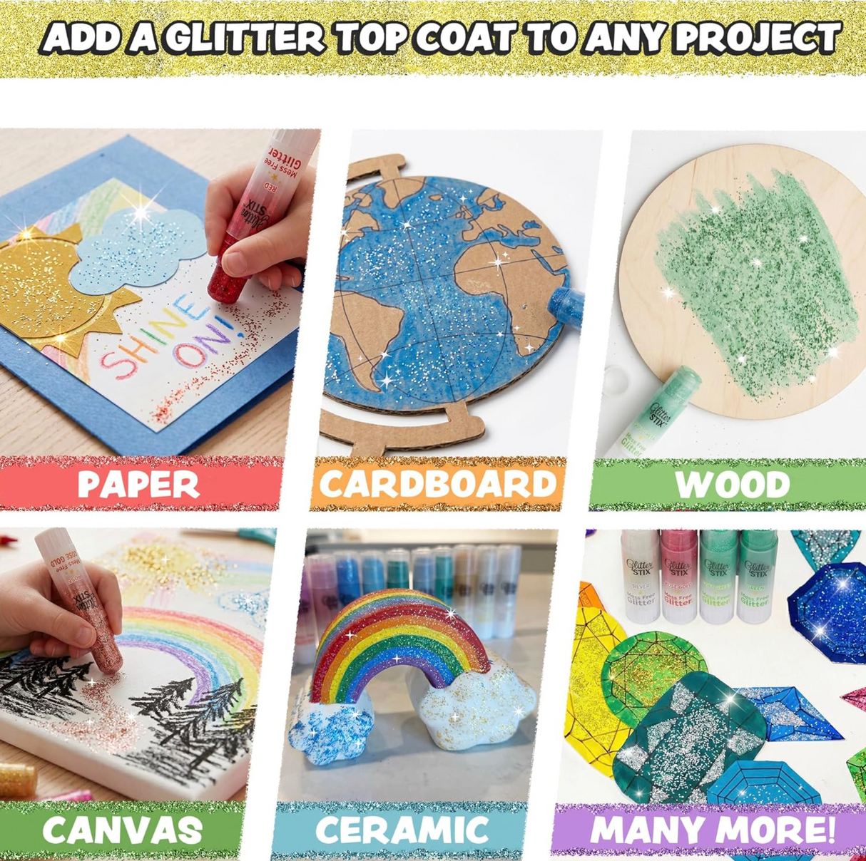 Glitter Stix - Set of 12