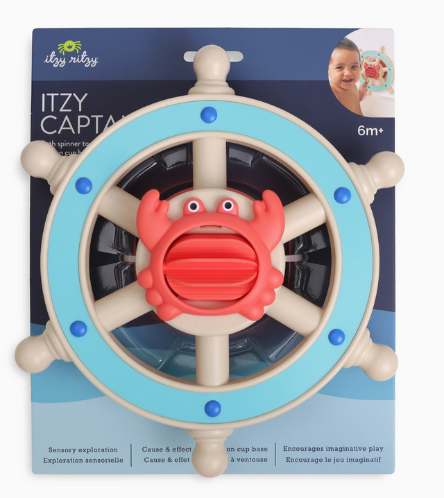 Itzy Captain Bath Toy Preschool Itzy Ritzy