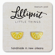 Lemon Wedge Earrings