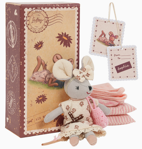 Levlovs Sophia Mouse in Stamp Box