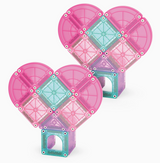 Magna-Tiles Micromags Heart To Heart 24 Piece Travel Set Active/Build Magna-Tiles (Valtech)