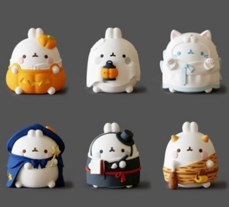 Molang Halloween Figures - Single - Blind Box - Random Pick!