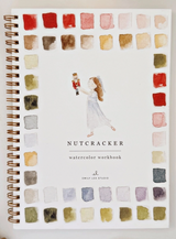 Nutcracker Watercolor Workbook