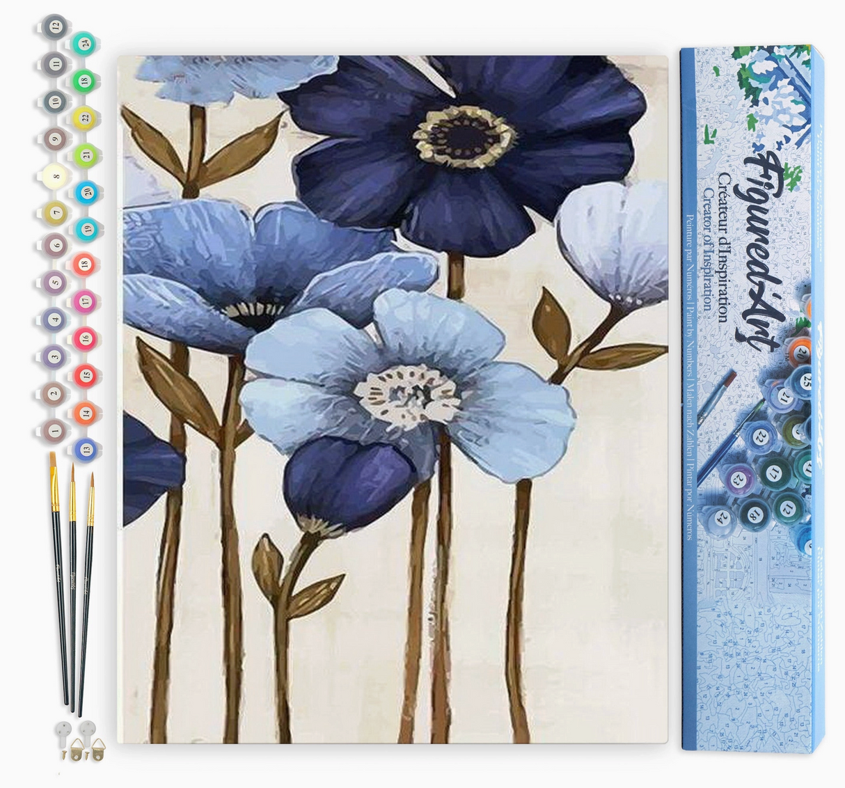 Paint by Numbers for Adults - Orchid