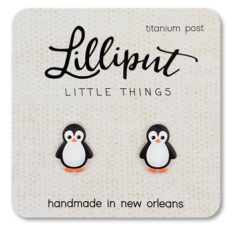 Penguin Earrings