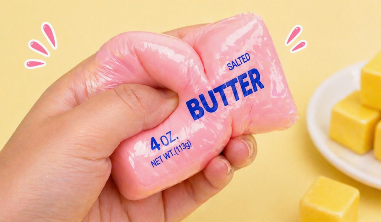 Pink Butter Squishy