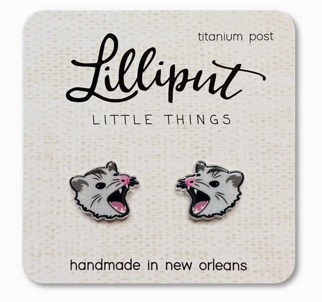 Possum Earrings