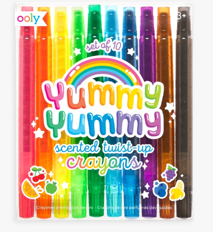 Yummy Yummy Scented Twist-Up Crayons