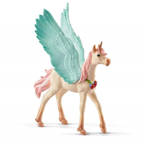 Schleich Decorated Unicorn Pegasus Foal