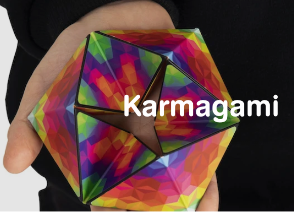 Karmagami Flipping Fidget Toy - Assorted Colors