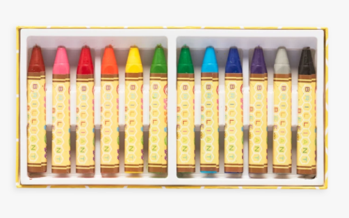 Brilliant Bee Crayons, Set of 12