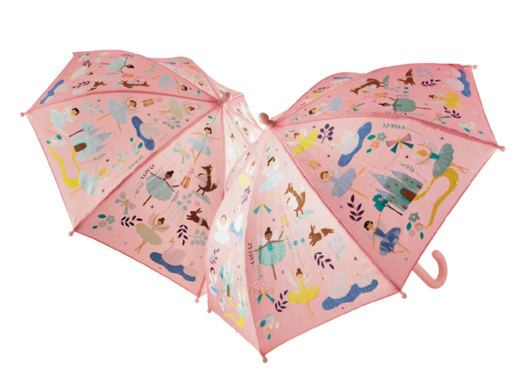 Color Changing Umbrella, Enchanted Floss and Rock