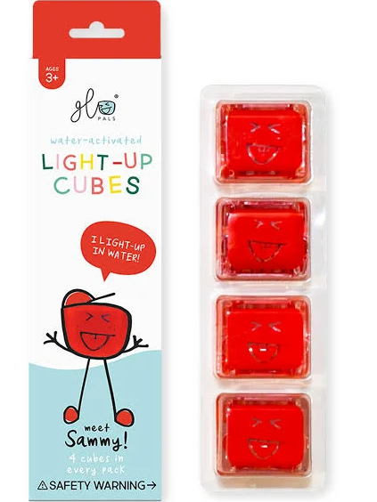 Glo Pals Sammy, Red 4 Pack