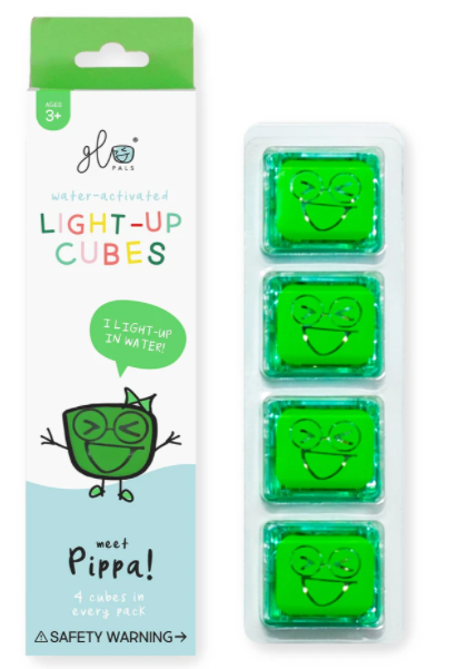 Glo Pals Pippa, Green 4 Pack