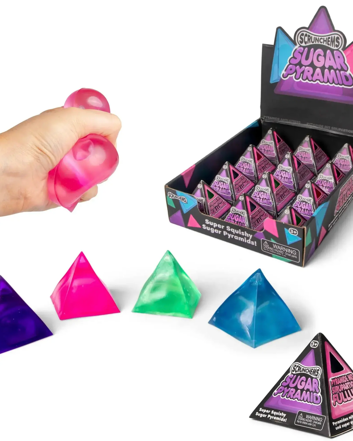 Scrunchems Sugar Pyramid Squishy
