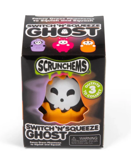 Scrunchems Switch N Squeeze Ghost Squishy