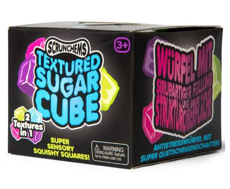 Scrunchems Textured Sugar Cube Squishy