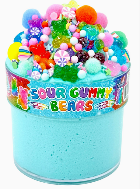 Sour Gummy Bear Slime