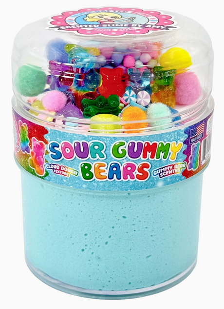 Sour Gummy Bear Slime