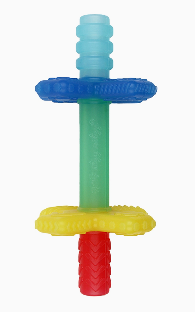 Teensy Tube Teether - Bright Rainbow Itzy Ritzy
