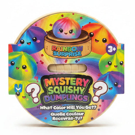 Tie Dye Mystery Dumpling Squishy