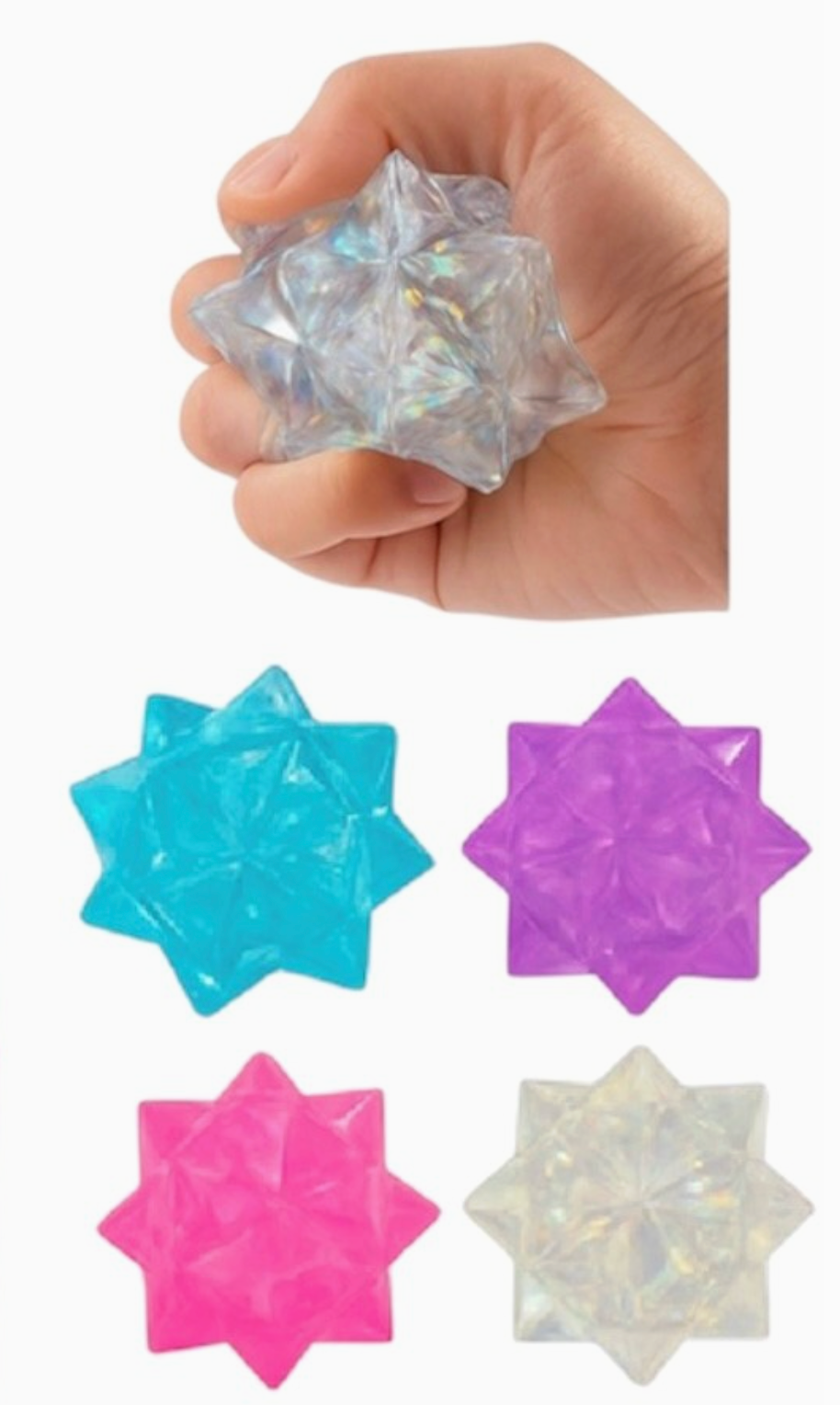 Yummee Gummee Squish Crystal with Shiny Foil