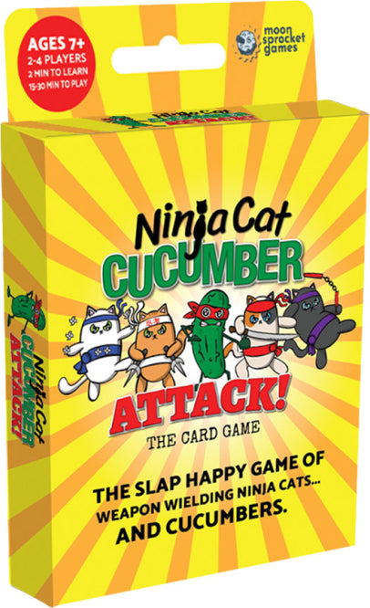 Ninja Cat Cucumber Attack!