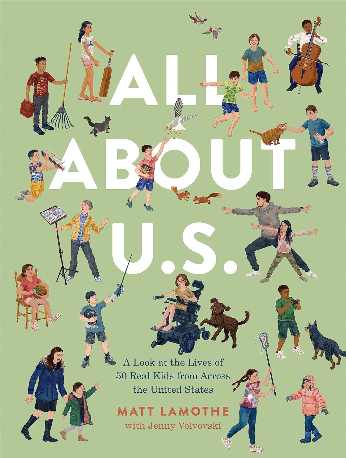 All About U.S.: A Look at the Lives of 50 Real Kids from Across the United States