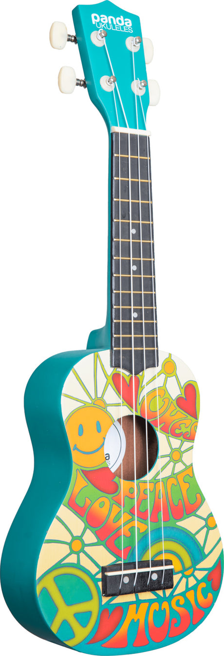 Panda 2 Tropical Ukulele, Soprano (Peace Love And Music)