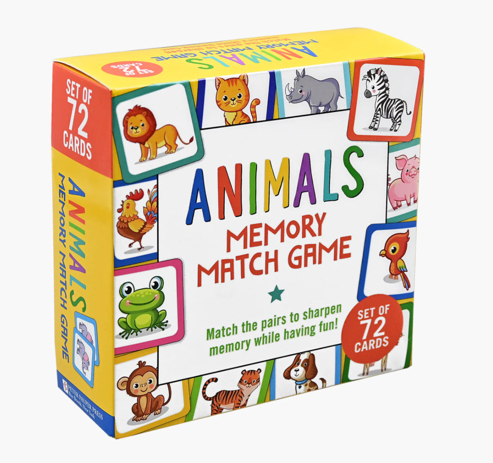 Animals Memory Matching Game