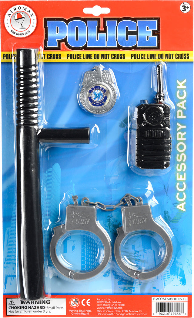 Police Officer Dress-Up Accessory Set Aeromax