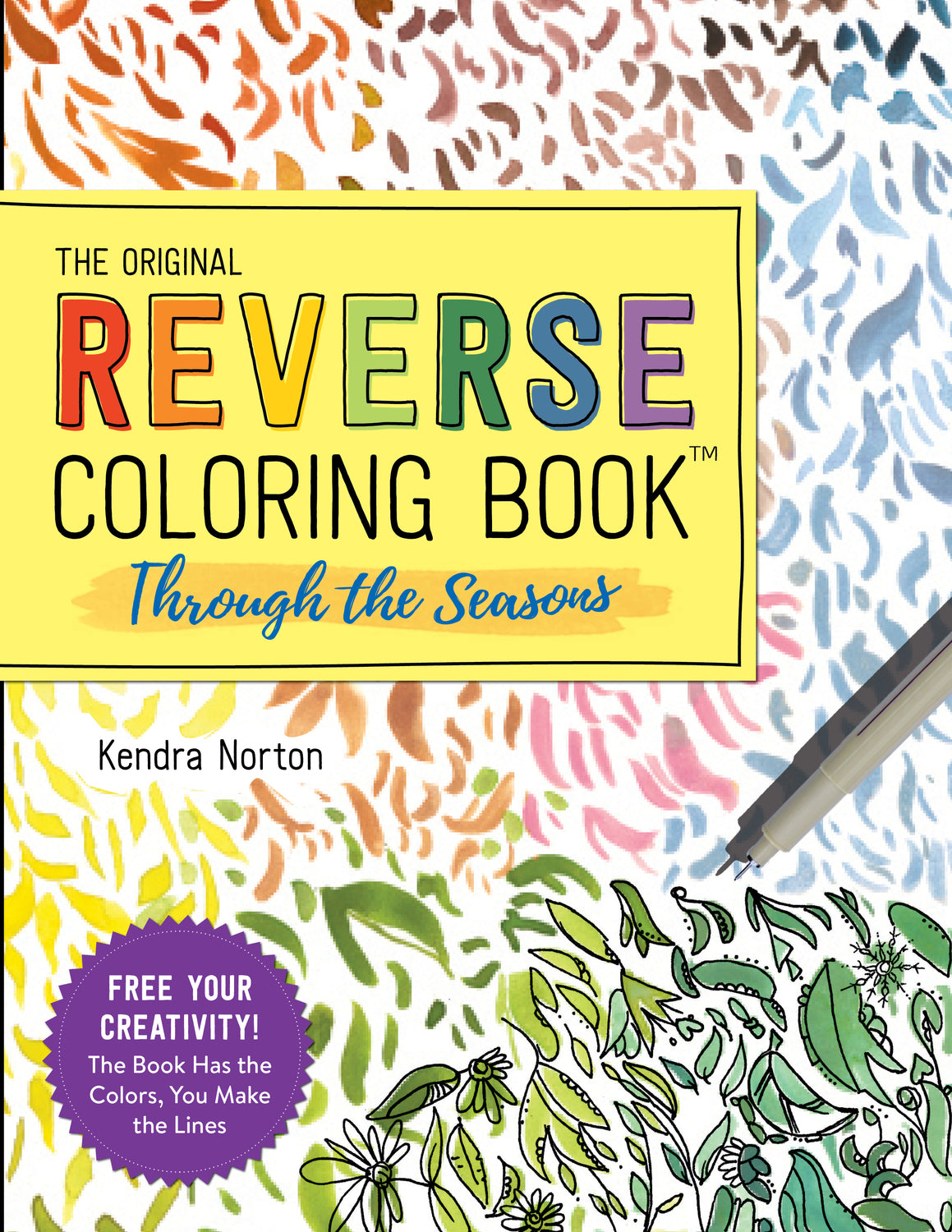 The Reverse Coloring Book™: Through the Seasons