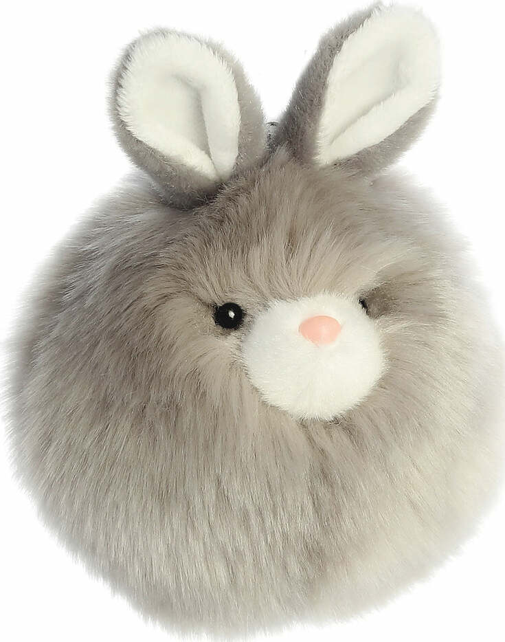 Bunny Puff - 5" Grey