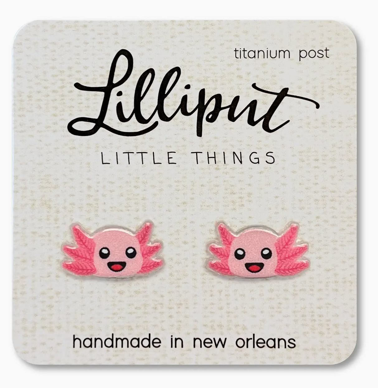Axolotl Earrings