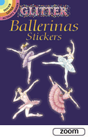 Glitter Ballerinas Stickers Little Activity Book