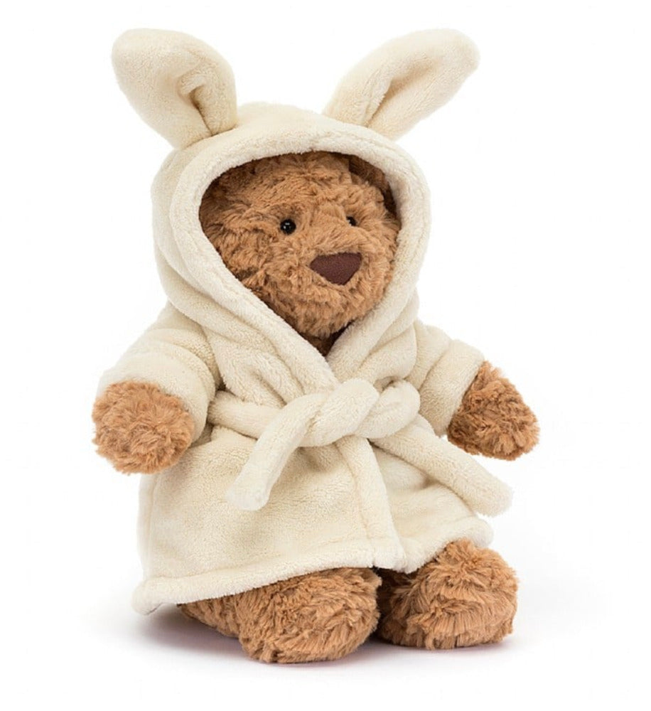 Bartholomew Bear in Bathrobe - Jellycat