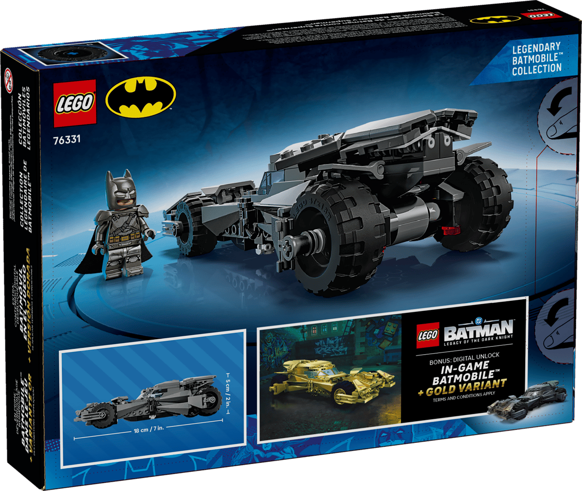 76331 Batman v Superman Batmobile - LEGO Batman