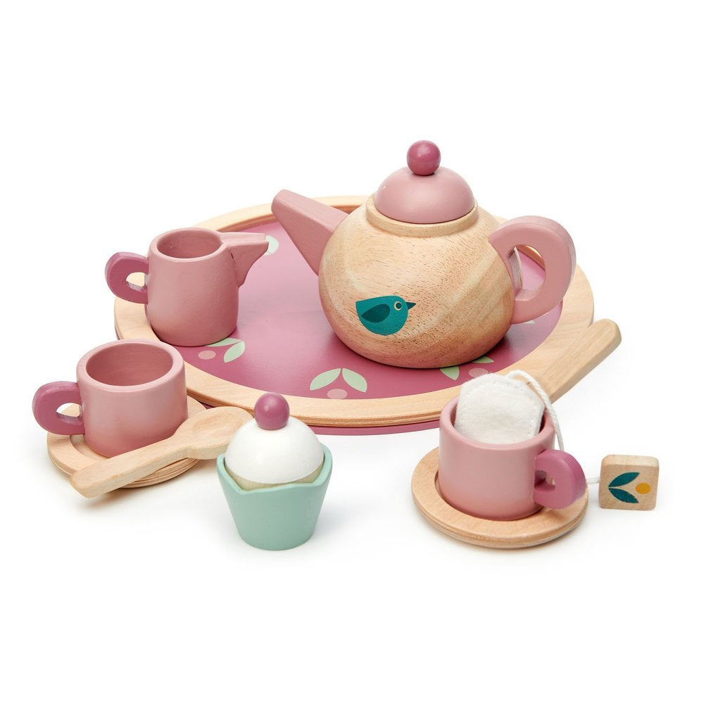 Tender Leaf Birdie Wooden Tea Set