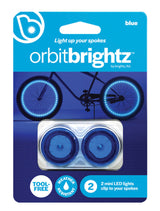 Orbit Brightz Blue Bike Lights