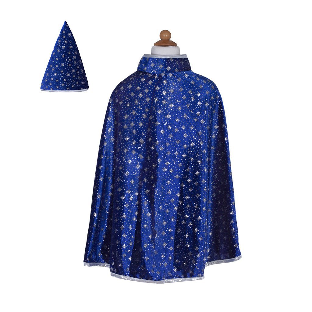 Blue Glitter Wizard Set