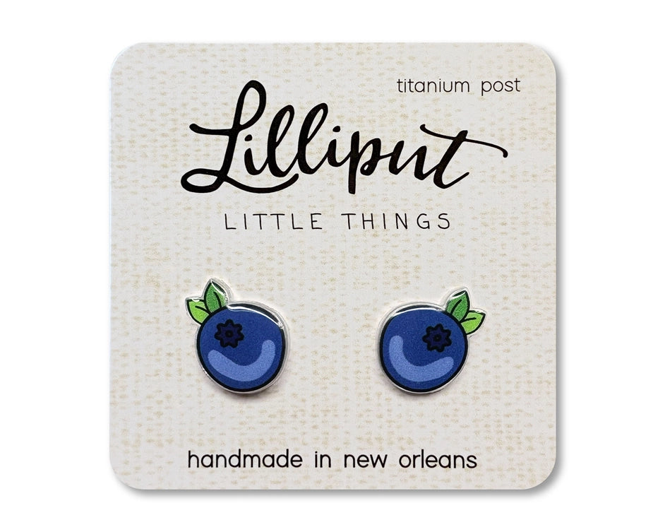 Blueberry Earrings Lilliput Little Things