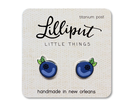Blueberry Earrings Lilliput Little Things
