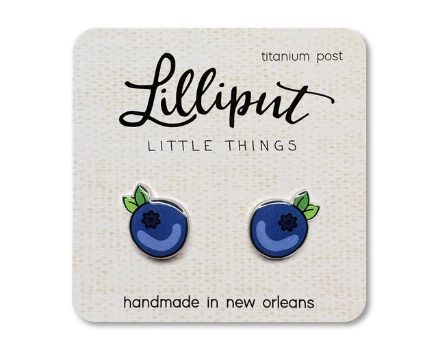 Blueberry Earrings Lilliput Little Things
