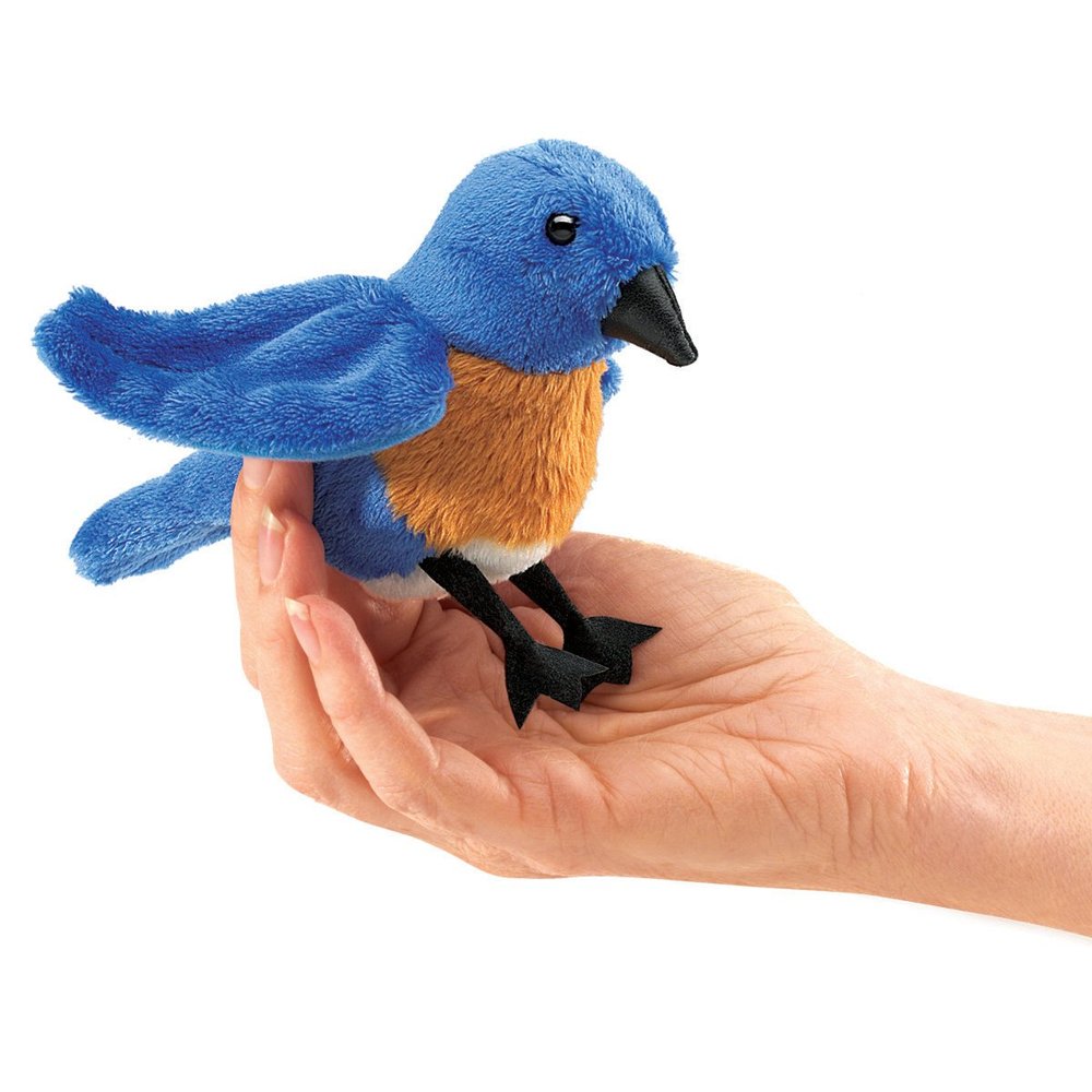 Bluebird Finger Puppet