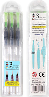 Set of 3 Water Brush Pens