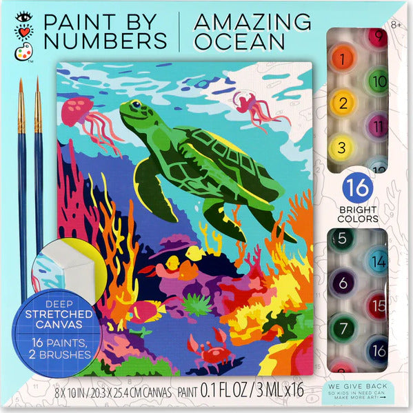 iHeartArt Paint by Numbers - Amazing Ocean