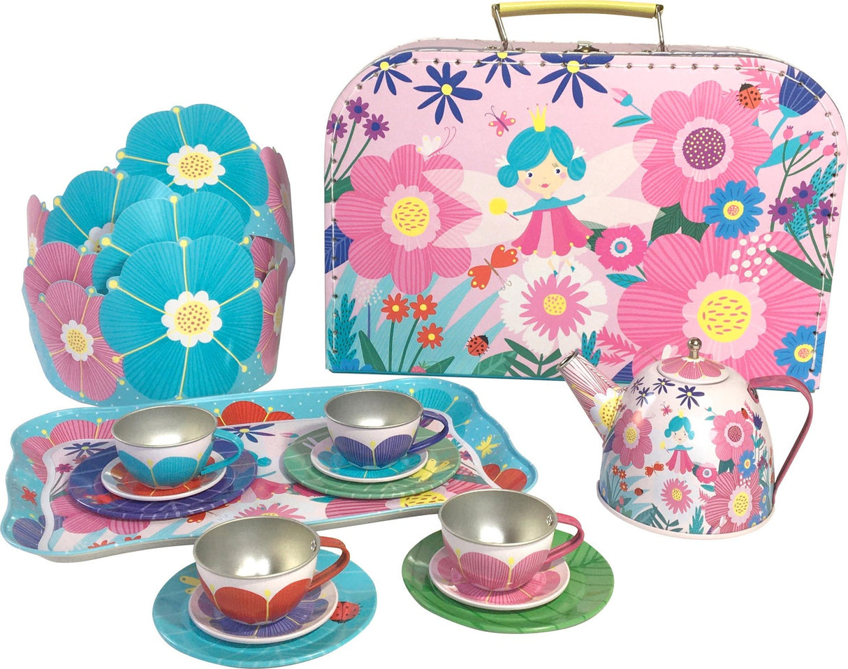 Flower Fairy Tin Tea Set