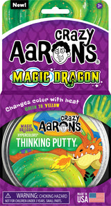 Magic Dragon Hypercolor 4" Thinking Putty Tin